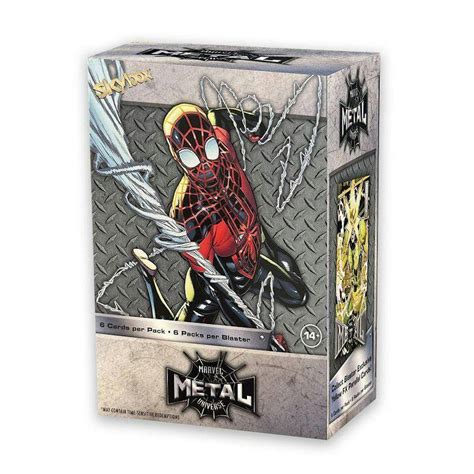 marvel metal spider-man|marvel metal spider-man trading cards.